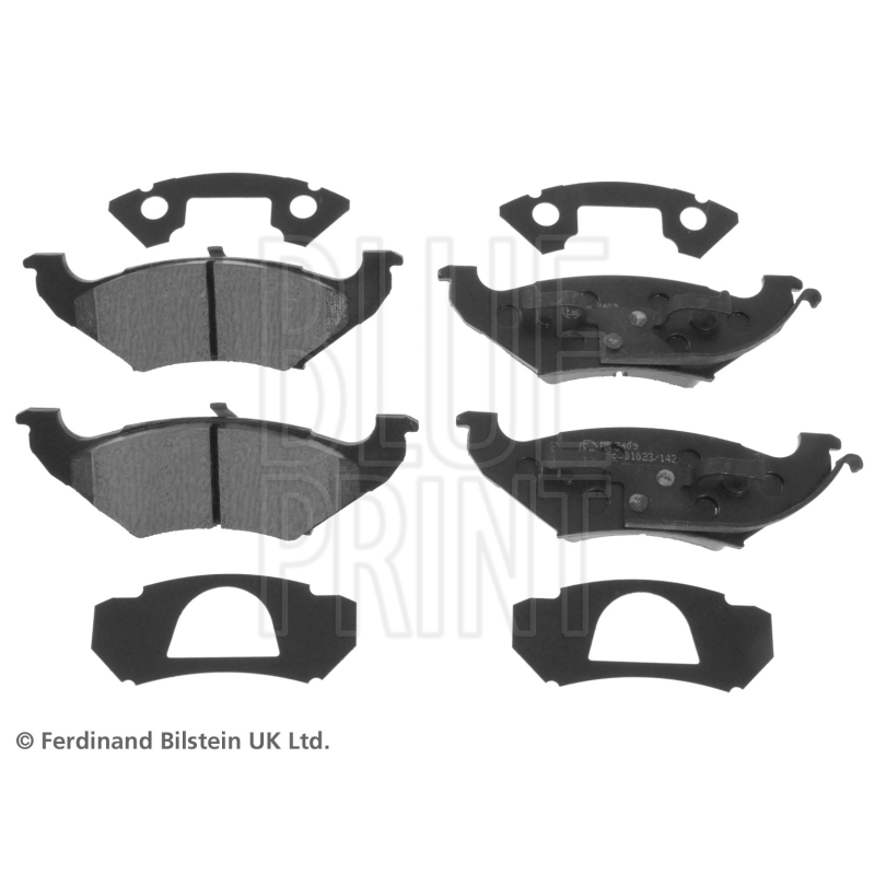 Pastiglie freno asse posteriore - BLUE PRINT