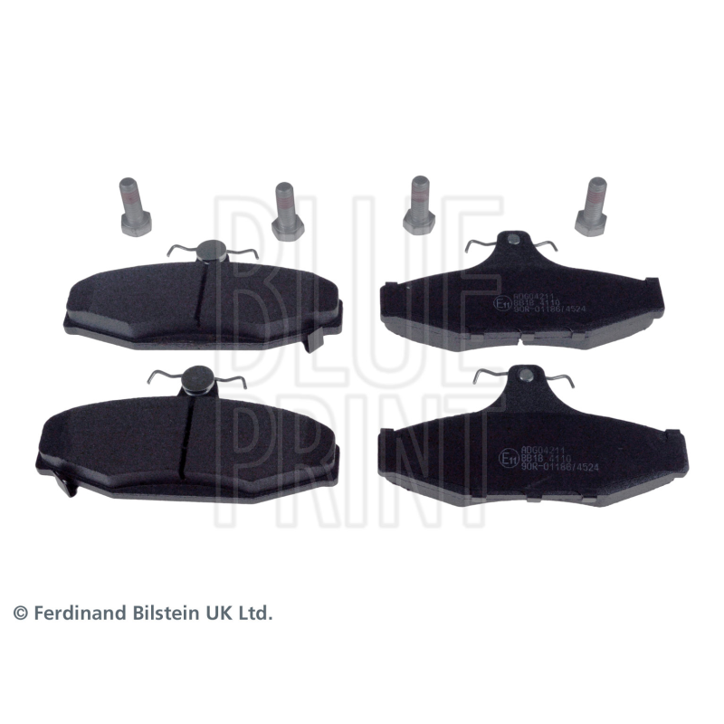 Pastiglie freno asse posteriore - BLUE PRINT