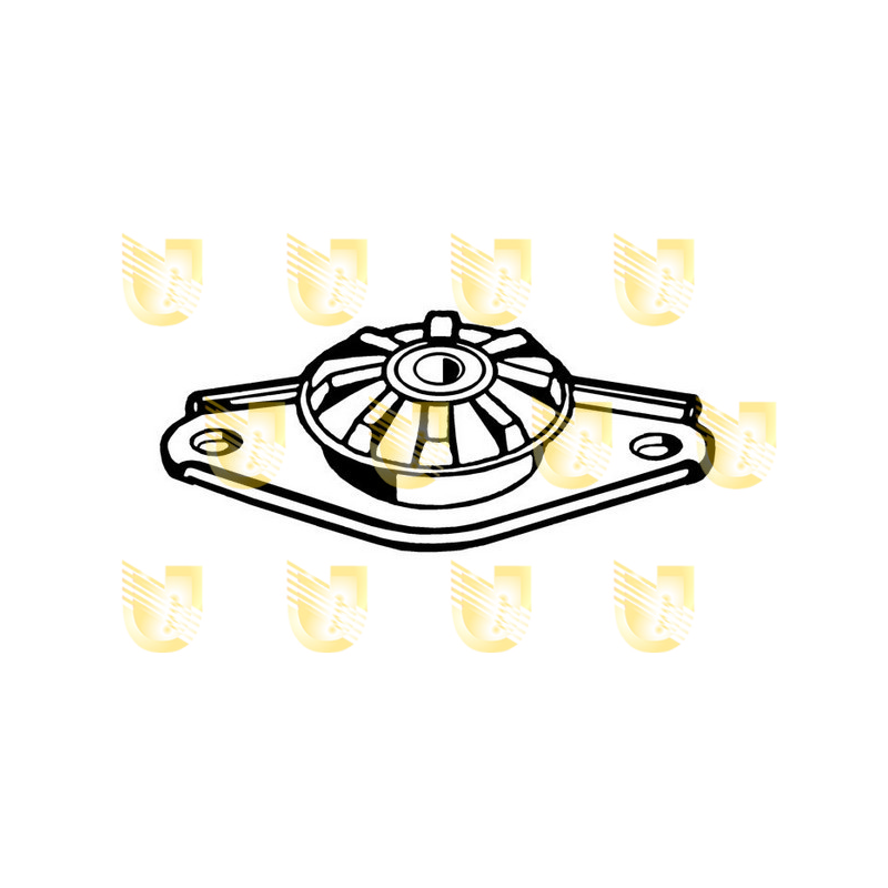 Supporto ammortizzatore asse posteriore - UNIGOM