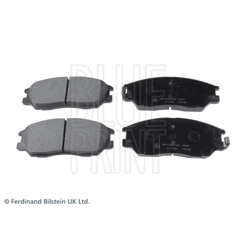 Pastiglie freno asse anteriore - BLUE PRINT