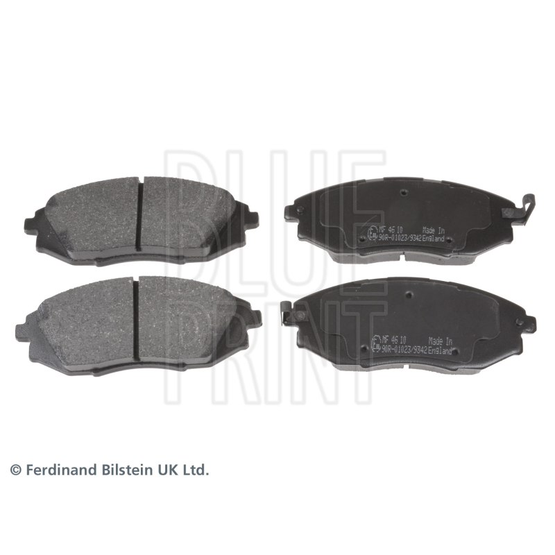 Pastiglie freno asse anteriore - BLUE PRINT