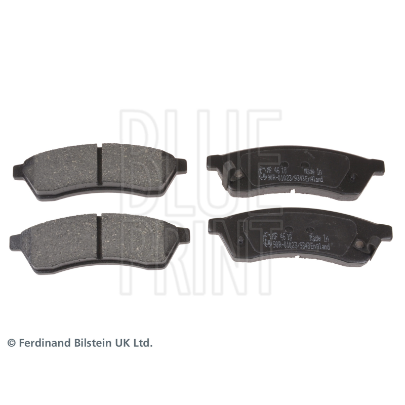 Pastiglie freno asse posteriore - BLUE PRINT