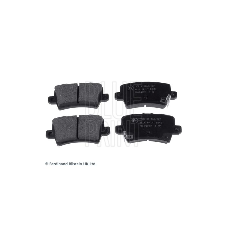 Pastiglie freno asse posteriore - BLUE PRINT