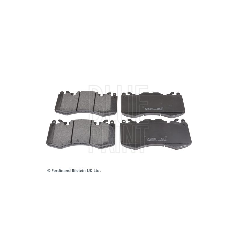 Pastiglie freno asse anteriore - BLUE PRINT