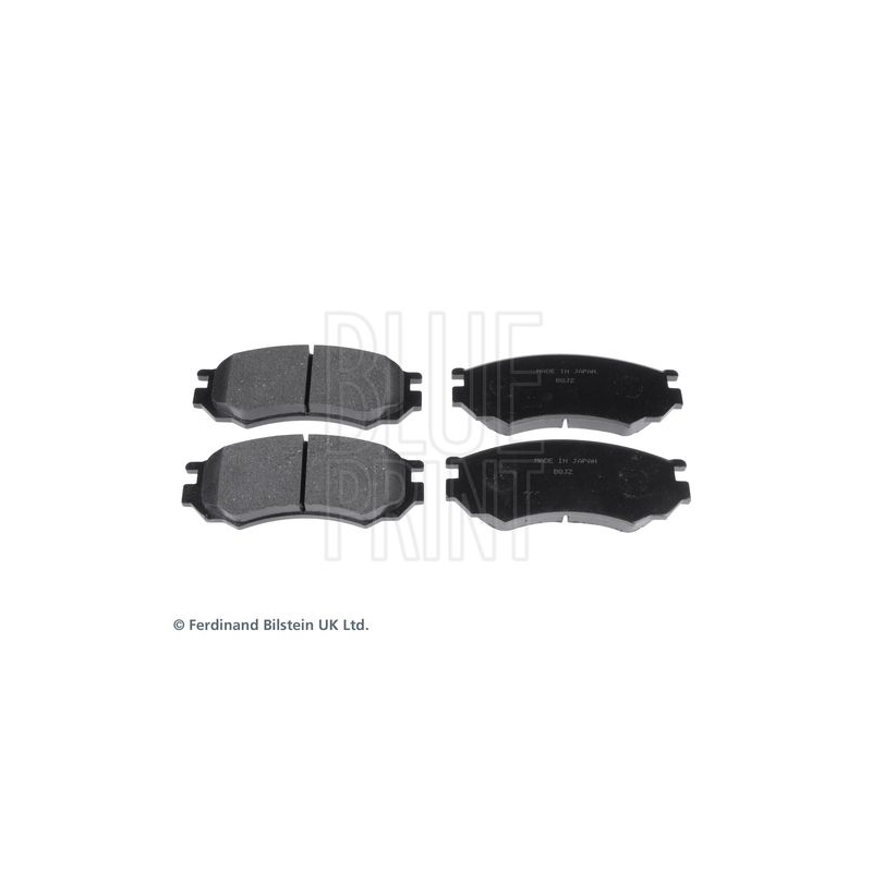Pastiglie freno asse posteriore - BLUE PRINT