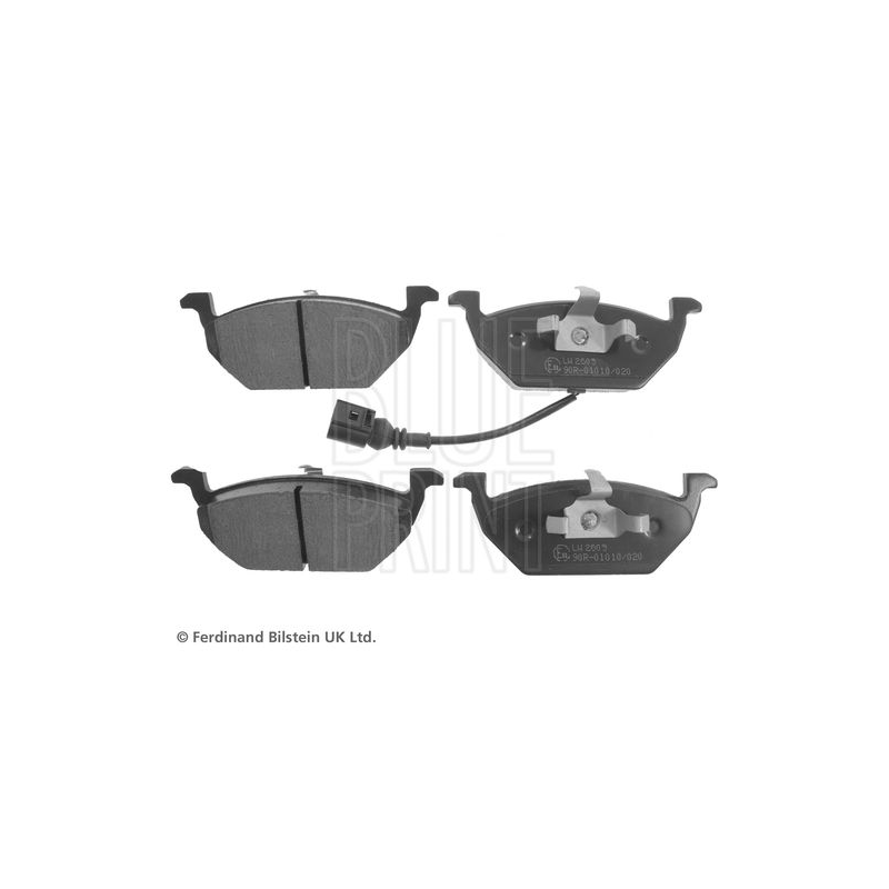 Pastiglie freno asse posteriore - BLUE PRINT