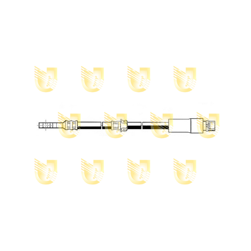 Flessibile freno asse anteriore - UNIGOM