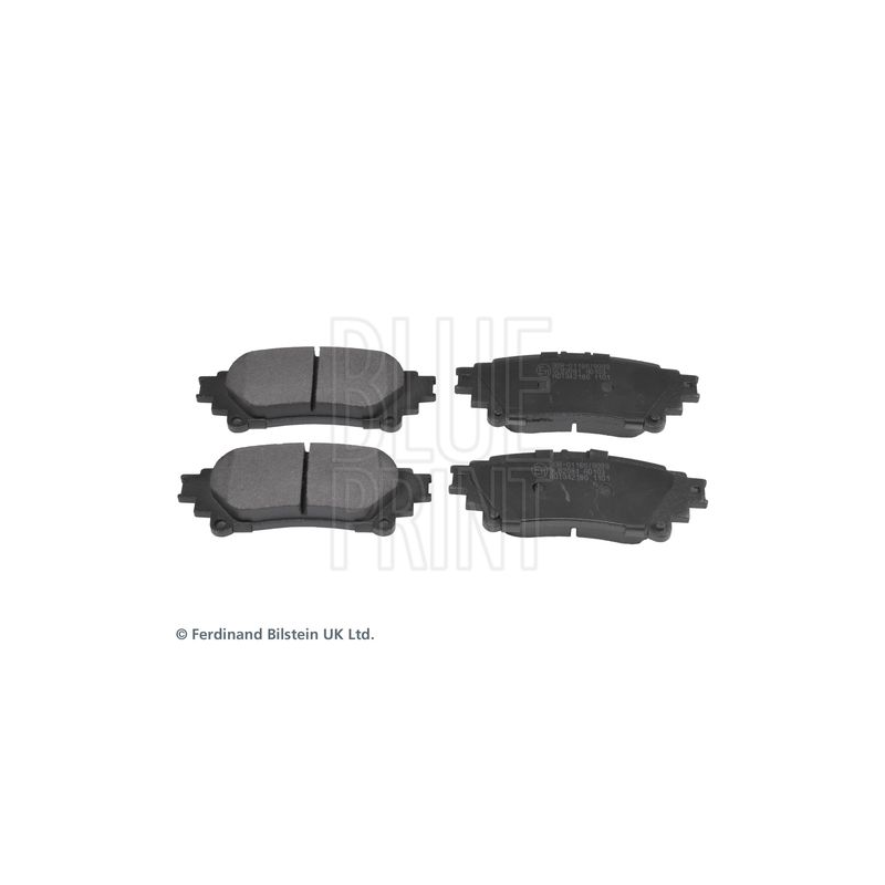 Pastiglie freno asse posteriore - BLUE PRINT