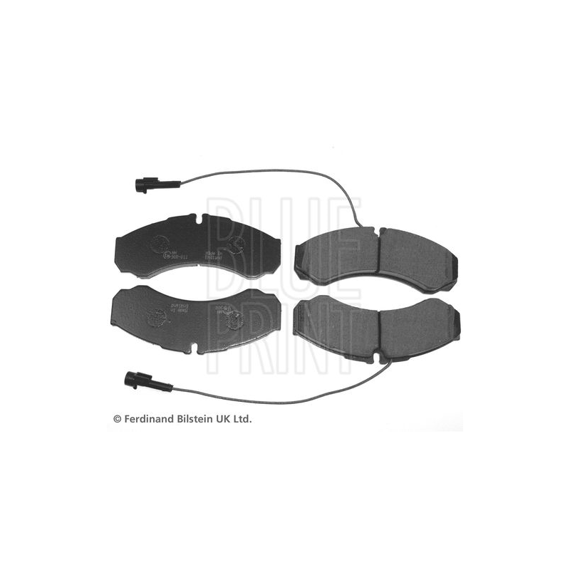 Pastiglie freno asse posteriore - BLUE PRINT