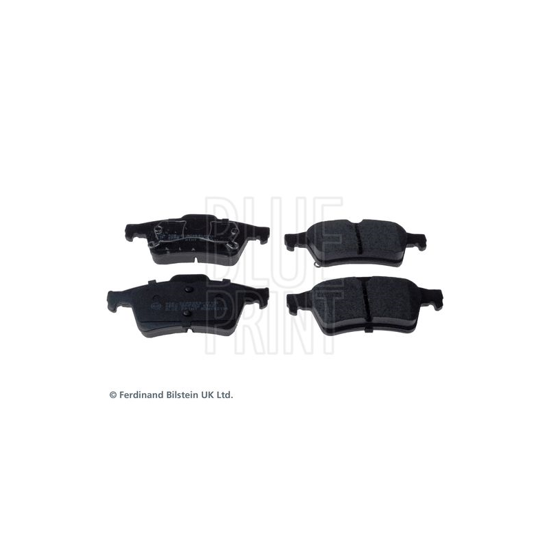 Pastiglie freno asse posteriore - BLUE PRINT