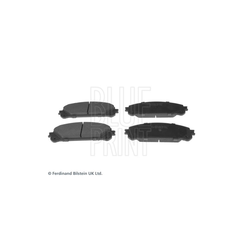 Pastiglie freno asse anteriore - BLUE PRINT
