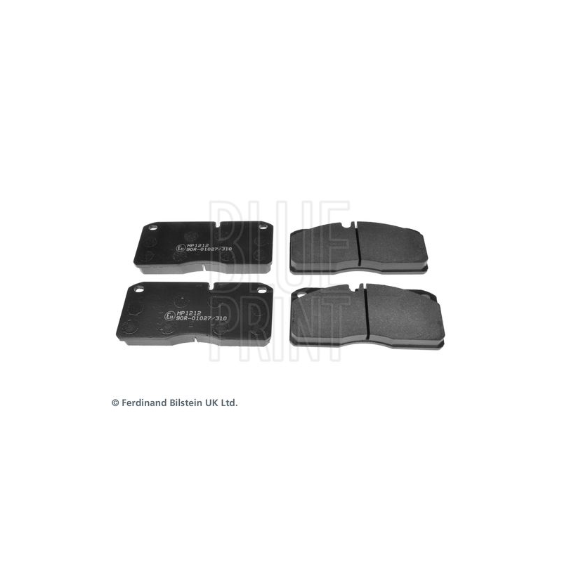 Pastiglie freno asse anteriore - BLUE PRINT