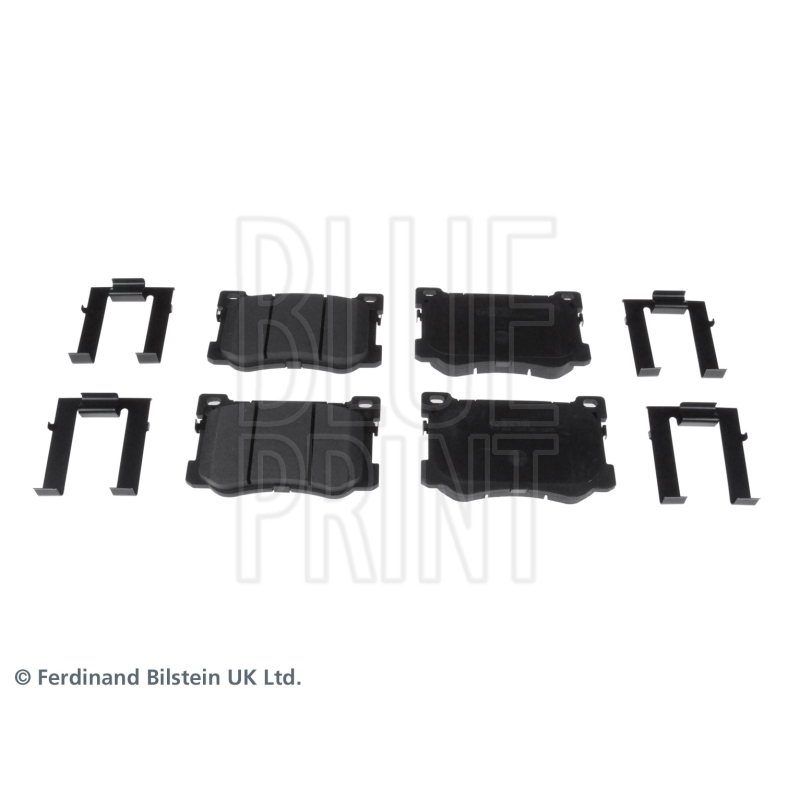 Pastiglie freno asse anteriore - BLUE PRINT