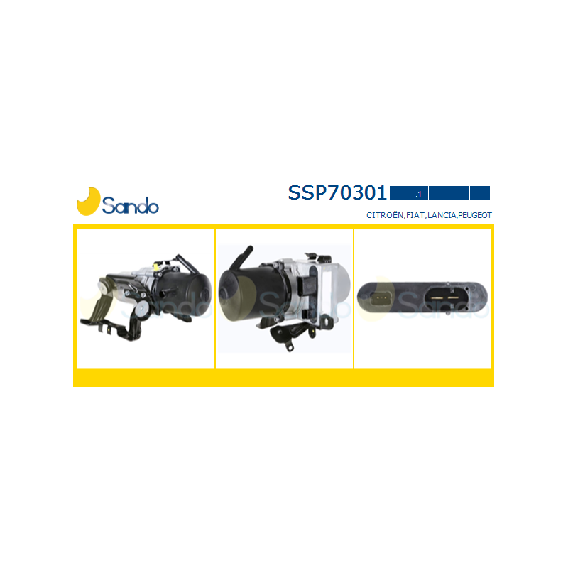 Pompa idraulica servosterzo - SANDO