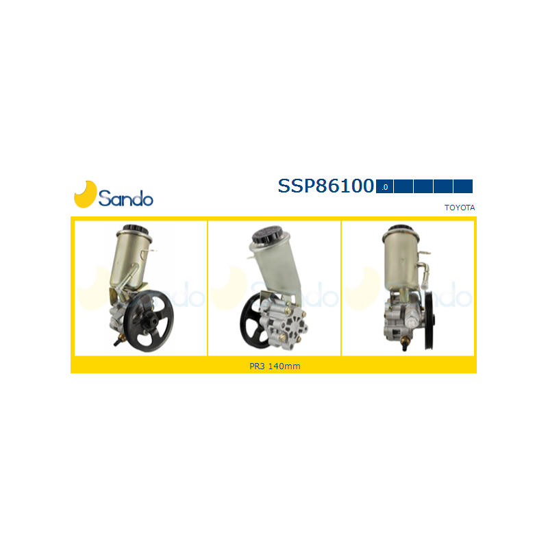 Pompa idraulica servosterzo - SANDO