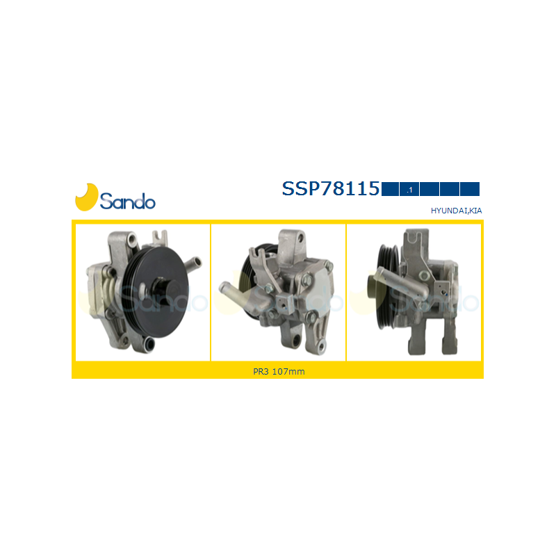 Pompa idraulica servosterzo - SANDO