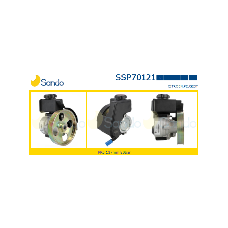 Pompa idraulica servosterzo - SANDO