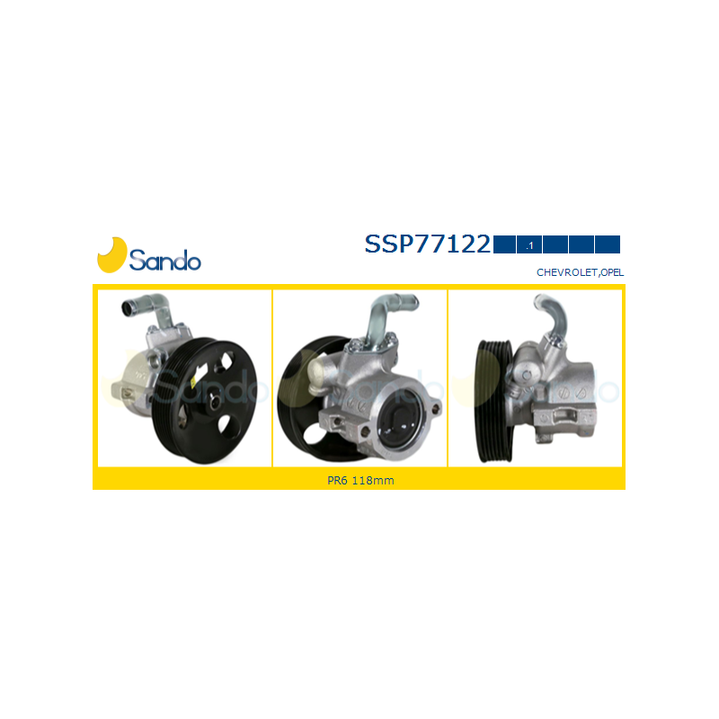 Pompa idraulica servosterzo - SANDO