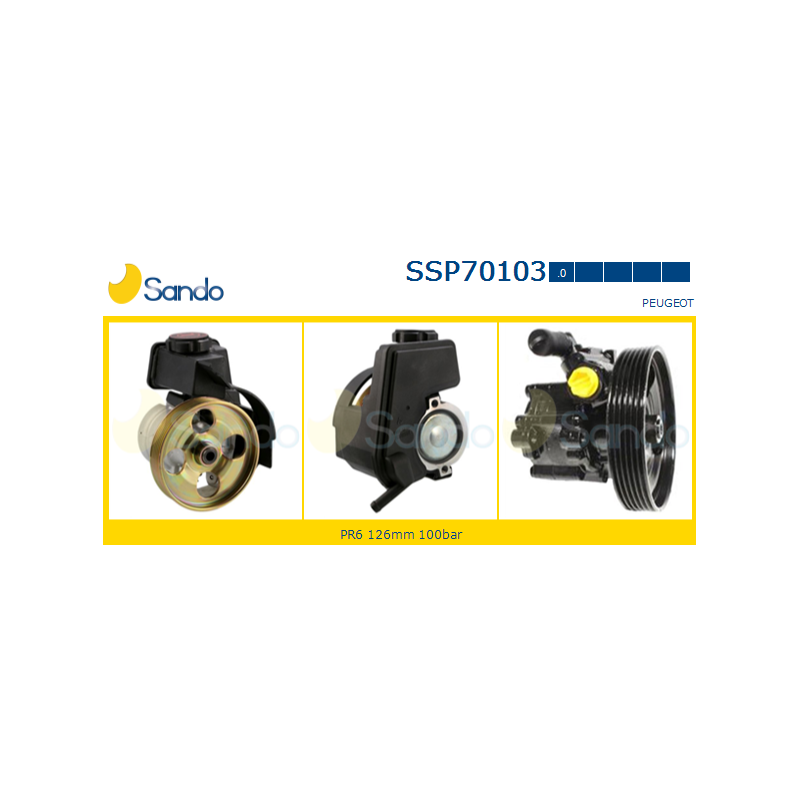 Pompa idraulica servosterzo - SANDO