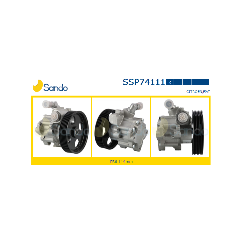 Pompa idraulica servosterzo - SANDO