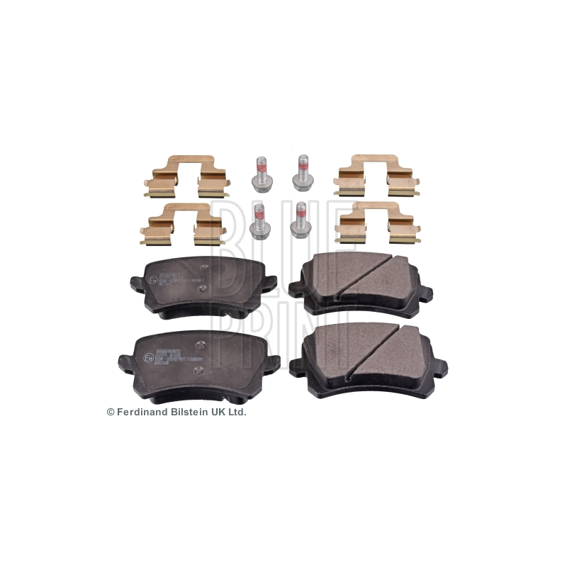 Pastiglie freno asse posteriore - BLUE PRINT