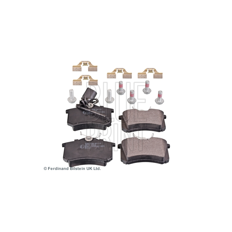 Pastiglie freno asse posteriore - BLUE PRINT