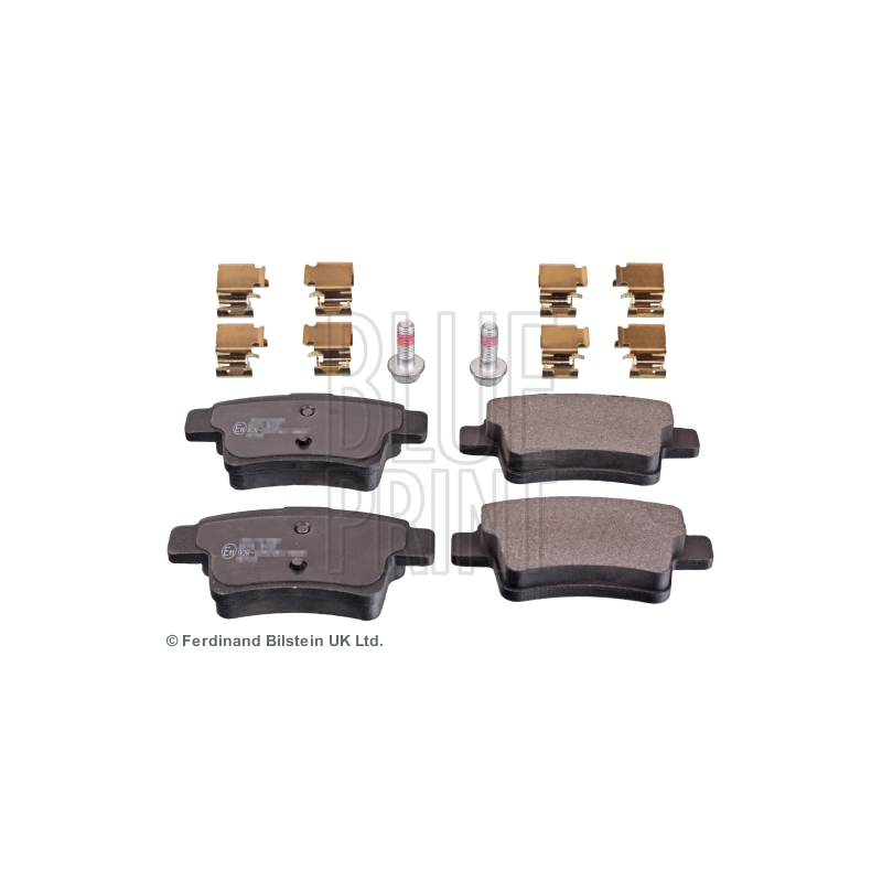 Pastiglie freno asse anteriore - BLUE PRINT