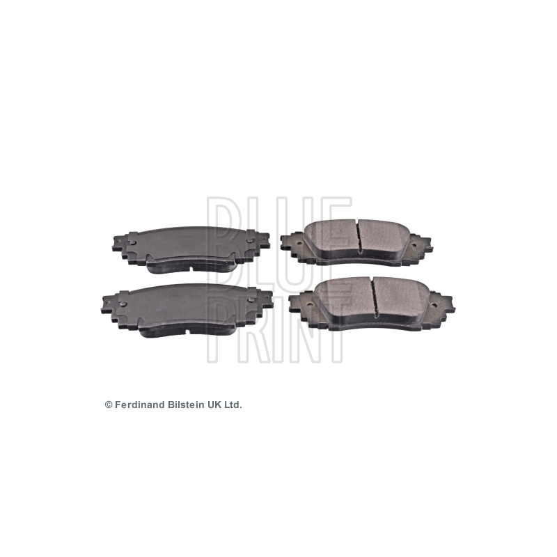 Pastiglie freno asse posteriore - BLUE PRINT