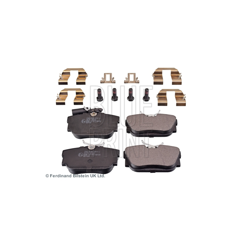 Pastiglie freno asse posteriore - BLUE PRINT