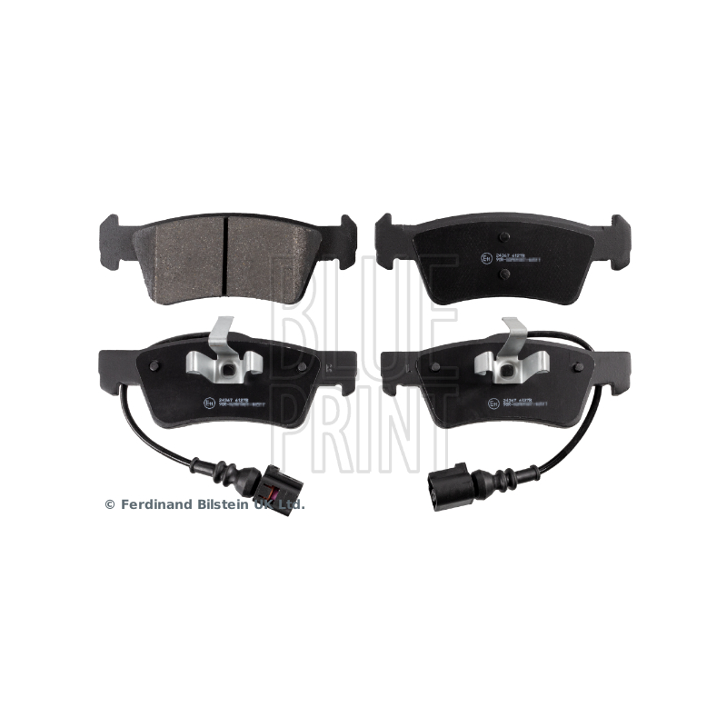 Pastiglie freno asse posteriore - BLUE PRINT