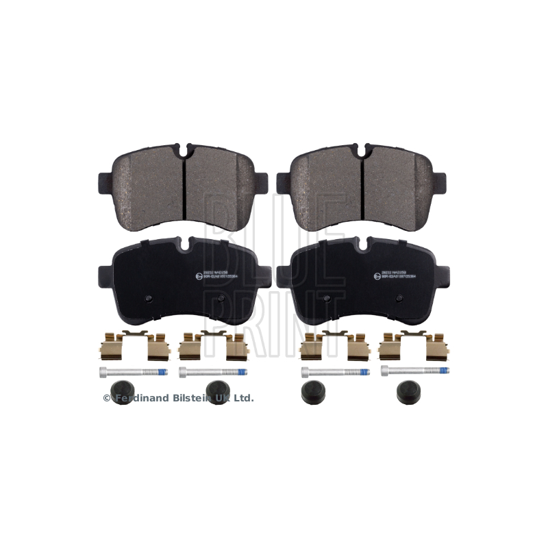 Pastiglie freno asse posteriore - BLUE PRINT