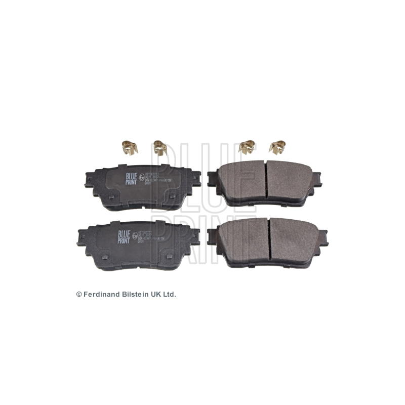 Pastiglie freno asse posteriore - BLUE PRINT