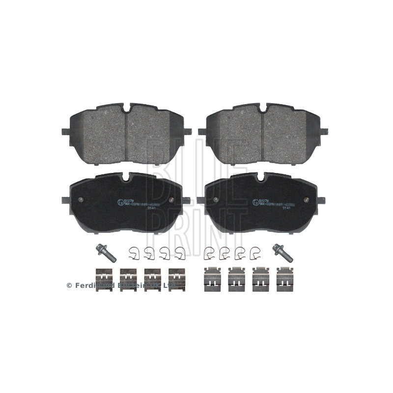 Pastiglie freno asse anteriore - BLUE PRINT