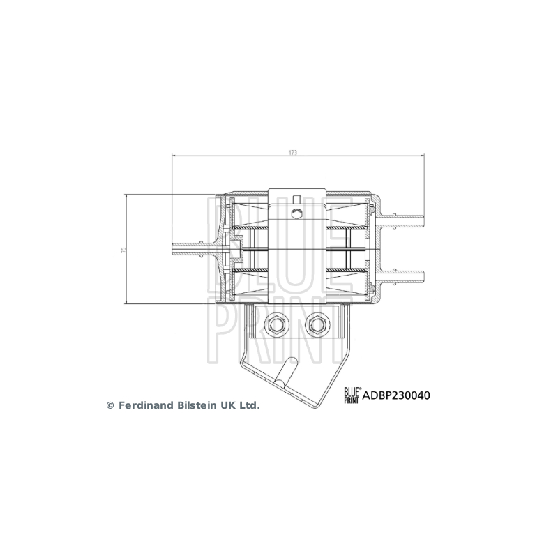 Filtro carburante - BLUE PRINT