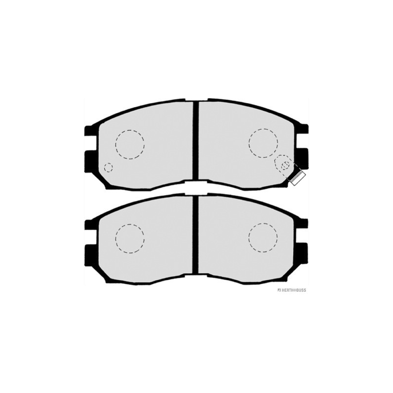 Pastiglie freno asse anteriore - JAKOPARTS