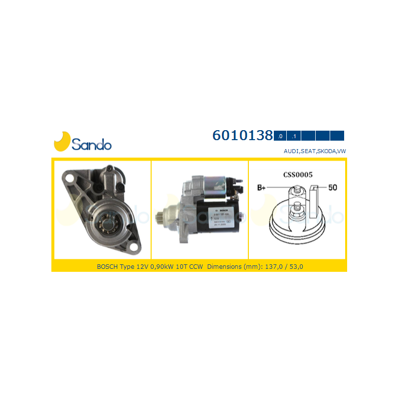 Motorino avviamento - SANDO