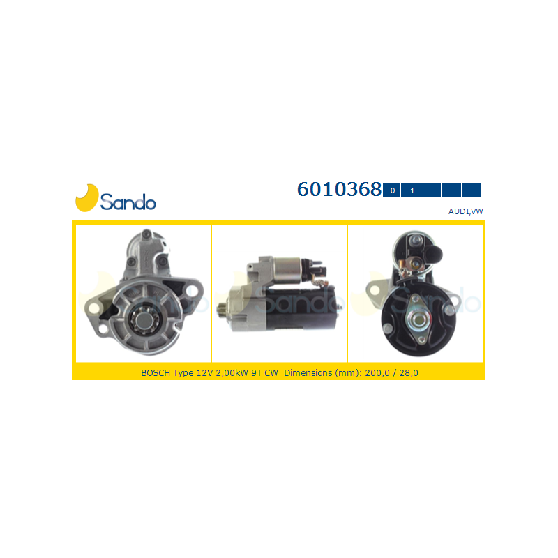 Motorino avviamento - SANDO