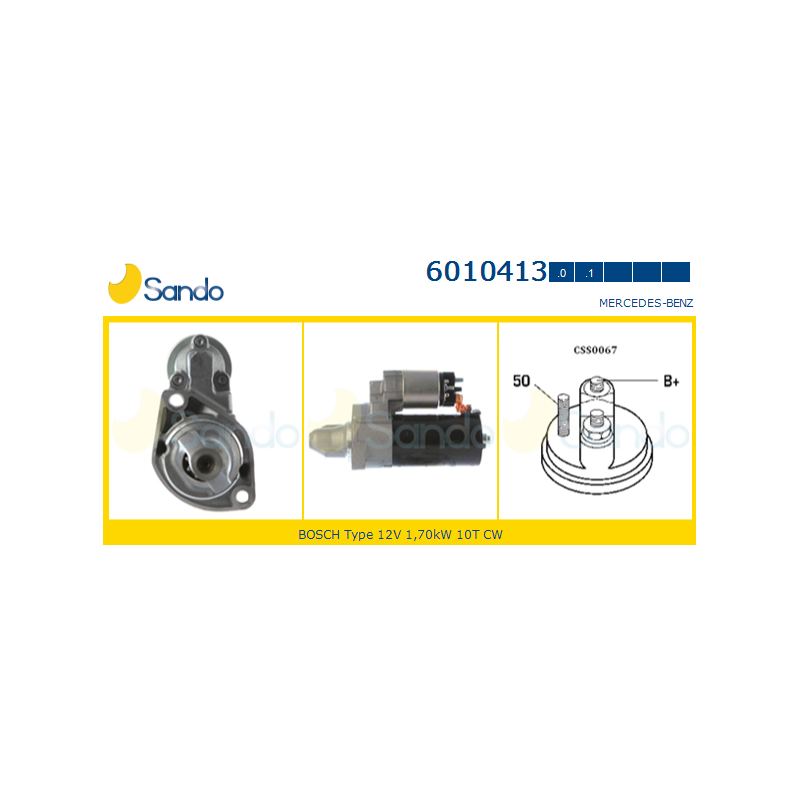 Motorino avviamento - SANDO