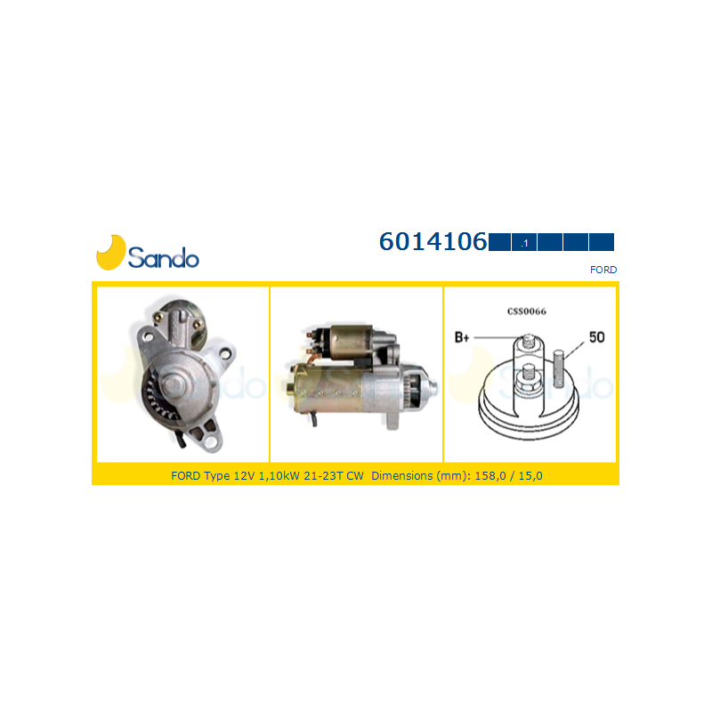 Motorino avviamento - SANDO