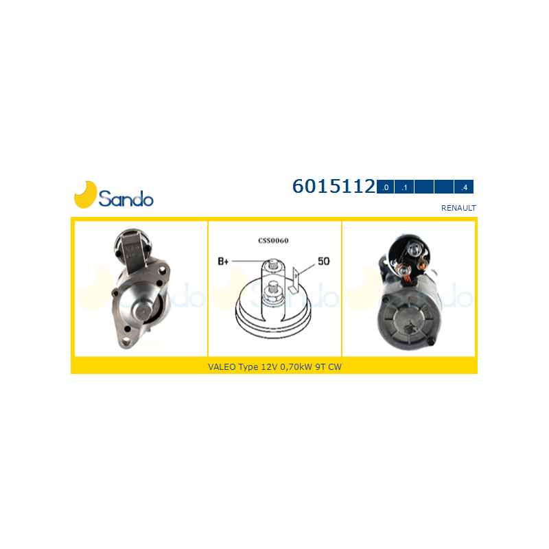 Motorino avviamento - SANDO