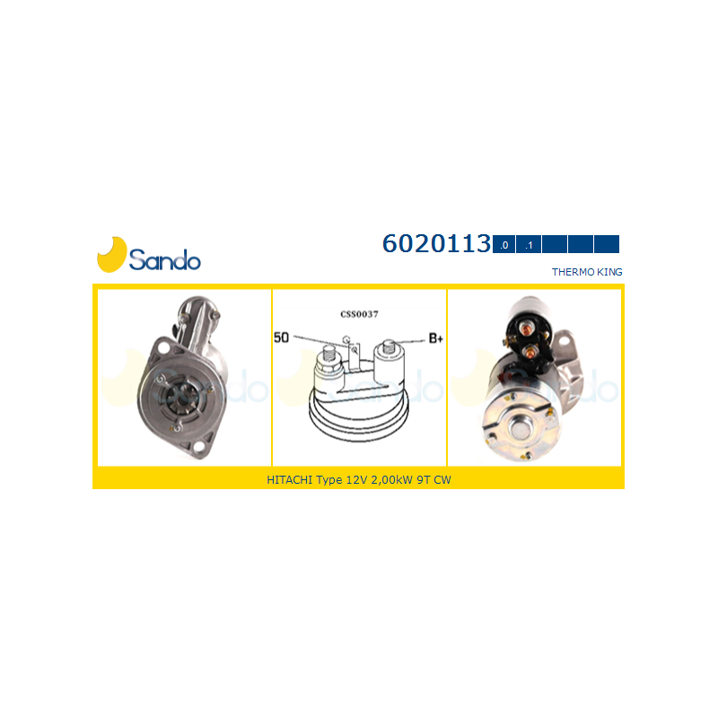 Motorino avviamento - SANDO