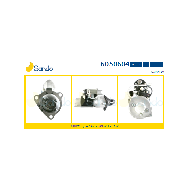 Motorino avviamento - SANDO