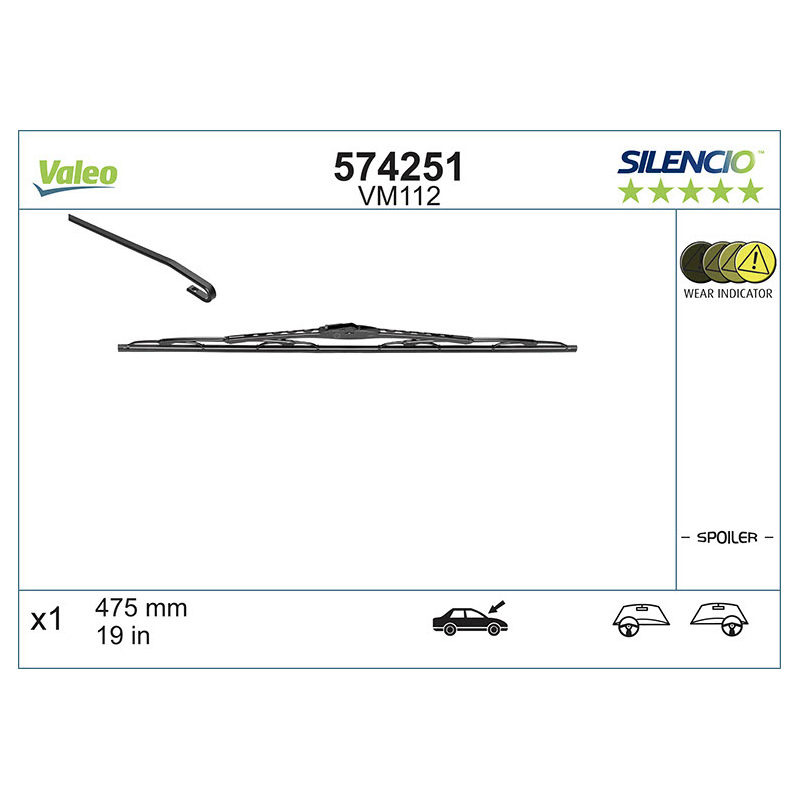 Spazzole tergicristalli - VALEO