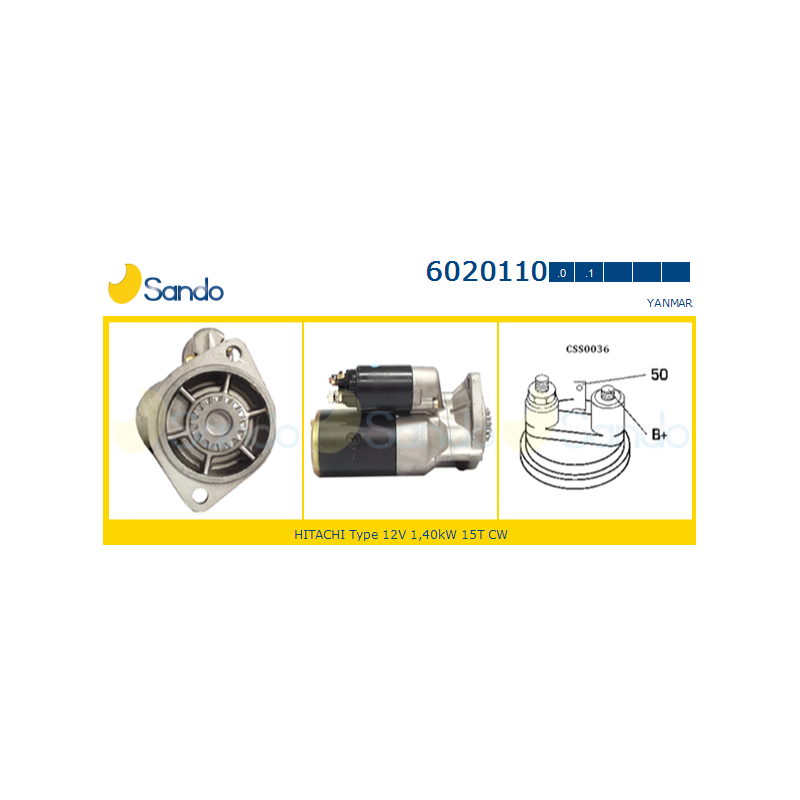 Motorino avviamento - SANDO