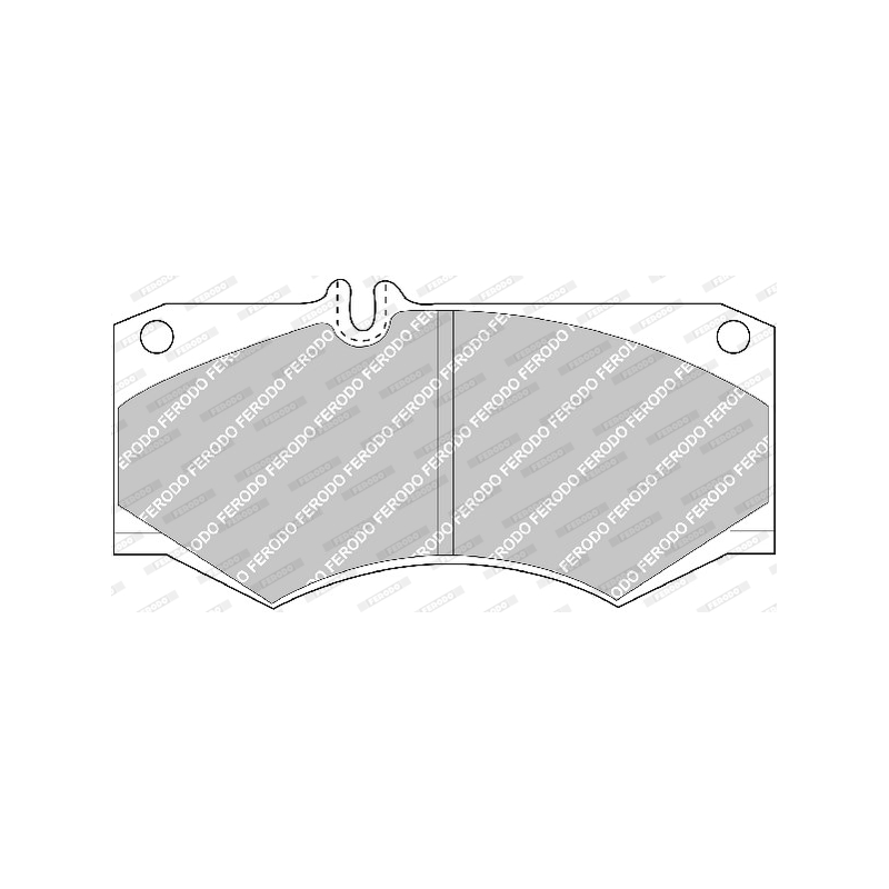 Pastiglie freno asse anteriore - FERODO