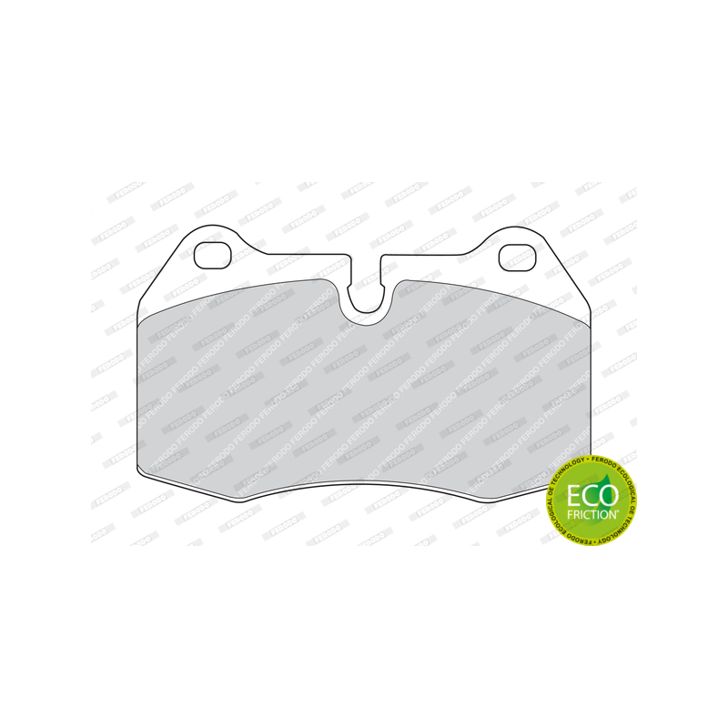 Pastiglie freno asse anteriore - FERODO