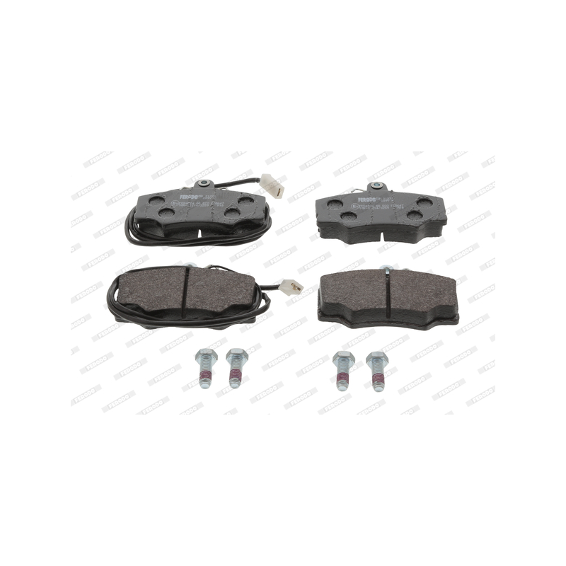 Pastiglie freno asse posteriore - FERODO