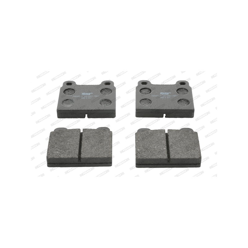 Pastiglie freno asse anteriore - FERODO