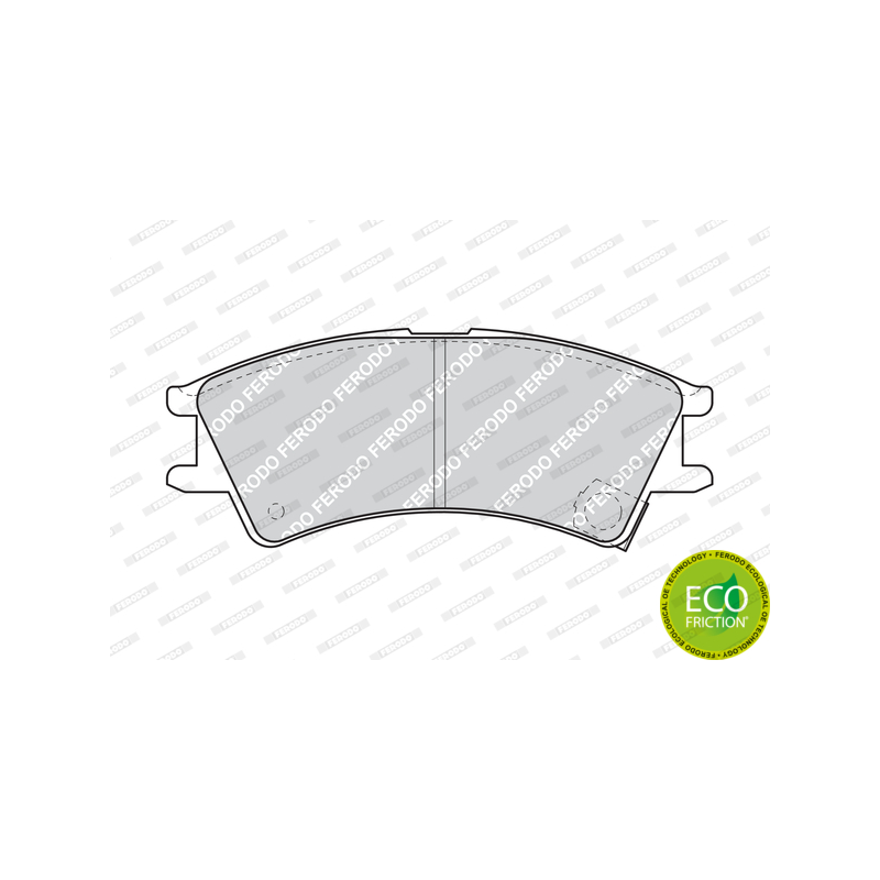 Pastiglie freno asse anteriore - FERODO