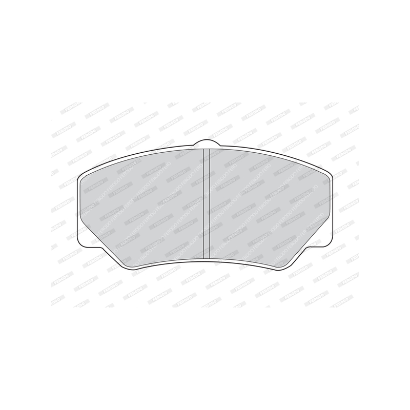 Pastiglie freno asse anteriore - FERODO